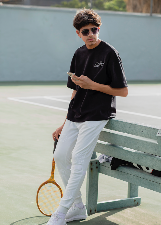 The Courtside Suede Tee